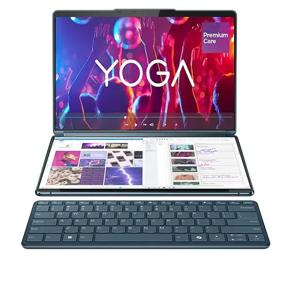 Laptop Lenovo Yoga Book 9 13imu9, Intel Core Ultra 7 155U, 13.3", Rezolutie 2.8K, Touchscreen, 16 GB DDR5, SSD de 1 TB, Intel Graphics