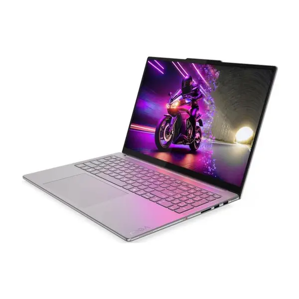 Laptop Lenovo Yoga Pro 9 16IAH10 83L00028RM, Intel Core Ultra 7 255H, 16" 2.8K, OLED, 32 GB RAM LPDDR5X, 1 TB SSD, NVIDIA GeForce RTX 5060, Windows 11 Home, Luna Grey