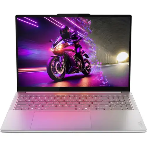 Laptop Lenovo Yoga Pro 9 16IAH10 (Procesor Intel® Core™ Ultra 7 255H (24M Cache, up to 5.10 GHz) 16inch 2.8K OLED 120Hz, 32GB, 1TB SSD, NVIDIA GeForce RTX 5060 8GB, Win 11 Home, Gri)