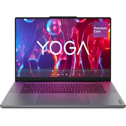 Laptop Lenovo Yoga Pro 9 16IPH11 (Procesor Intel® Core™ Ultra 7 356H (18M Cache, up to 4.70 GHz) 16inch 2.8K OLED 120Hz Touch, 32GB LPDDR5X, 1TB SSD, NVIDIA GeForce RTX 5060 8GB, Win 11 Pro, Gri)