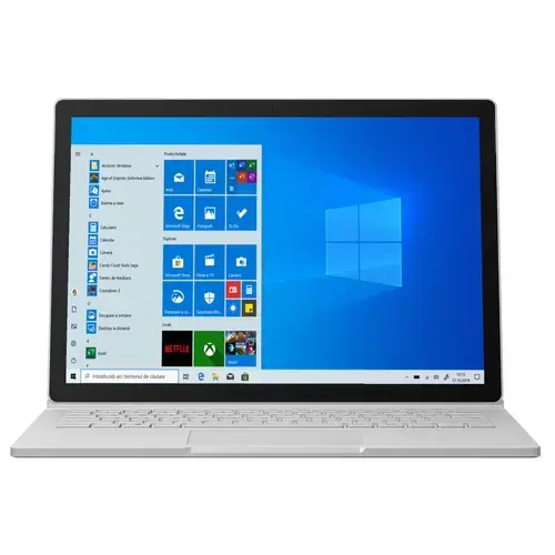 Laptop refurbished Microsoft Surface Book 3, Intel Core i5-1035G7 1.20 - 3.70GHz, 8GB DDR4, 256GB SSD, 13.5" 3000x2000, Pixel Sense, Silver + Windows 11 Pro