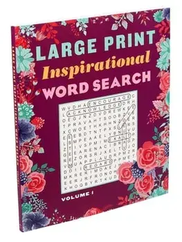 Large Print Inspirational Word Search Volume 1, Paperback/***