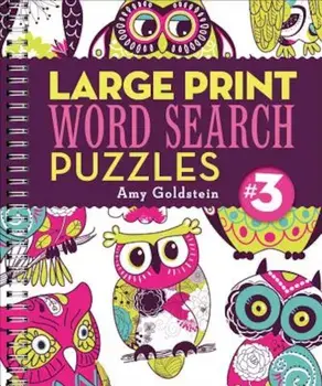 Large Print Word Search Puzzles 3, Paperback/Amy Goldstein