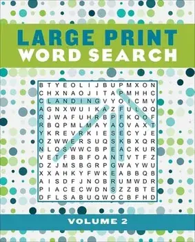 Large Print Word Search Volume 2, 2, Paperback/***