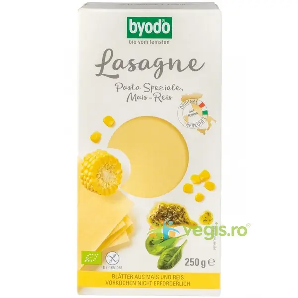 Lasagna din Porumb si Orez fara Gluten Ecologica/Bio 250g