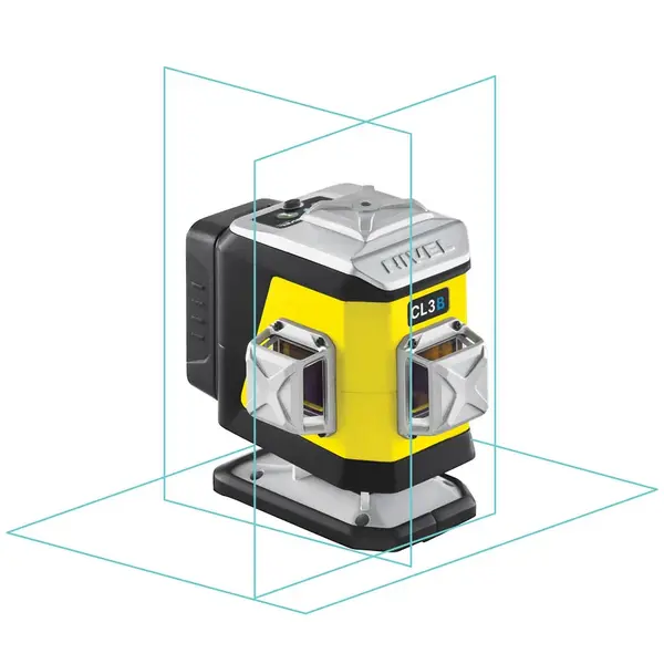 Laser albastru în cruce (3 x 360°), Bluetooth - Nivel System-CL3B