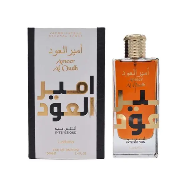Lattafa Ameer Al Oudh Intense Oud Apa de parfum unisex EDP Volum 100 ml