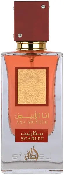 Lattafa Apă de parfum Ana Abiyedh Scarlet, 60 ml