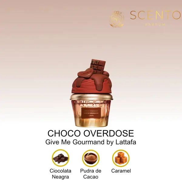 Lattafa Choco Overdose Give Me Gourmand Apa de Parfum Unisex 75 ml - Original Dubai
