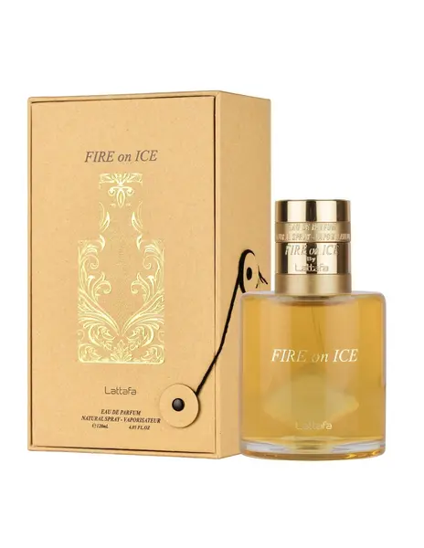 Lattafa - Fire on Ice, apa de parfum, unisex, 110 ml