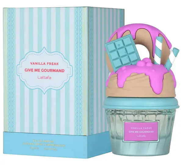 Lattafa - Vanilla Freak, Give Me Gourmand, apa de parfum, unisex, 75 ml