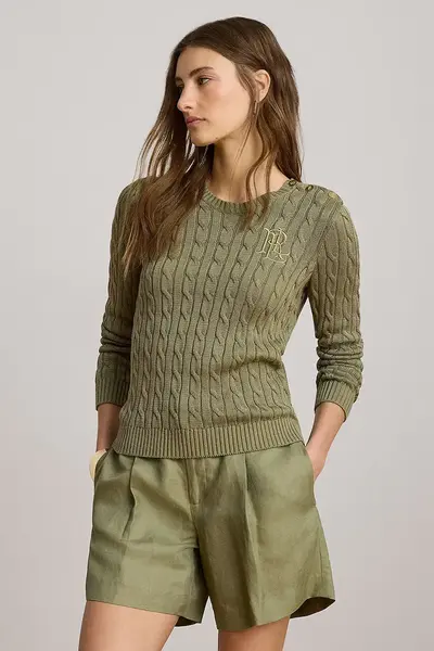 Lauren Ralph Lauren pulover pentru femei, cu bumbac