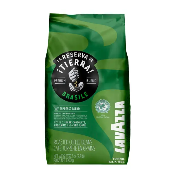Lavazza Tierra Brasile Intense cafea boabe 1 kg
