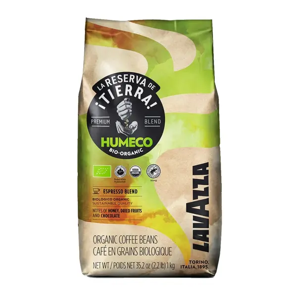 Lavazza Tierra Humeco Bio Organic cafea boabe 1 kg