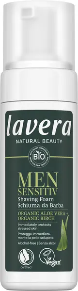 Lavera Men Sensitiv Spumă de ras, 150 ml