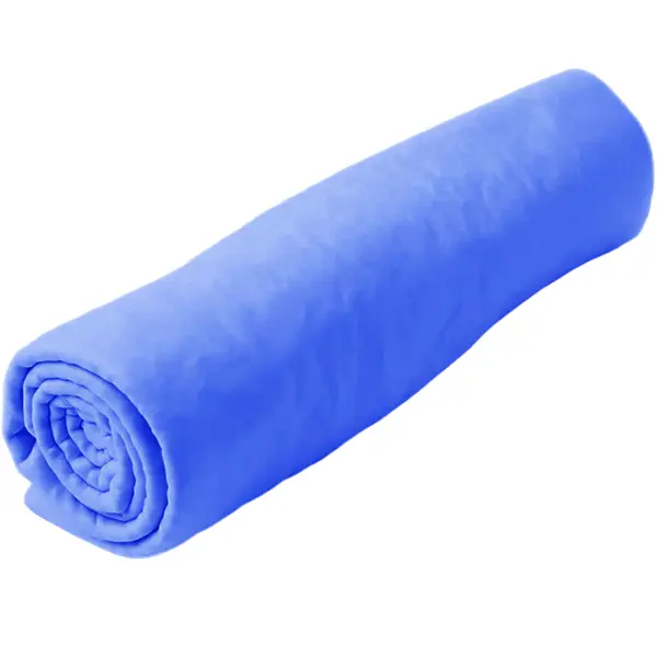 Laveta Imitatie Piele, Zamo®, Super Absorbanta, Textura Fina si Moale, 66x43cm, Culoare Albastra
