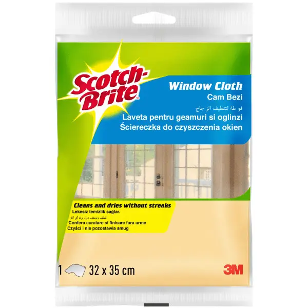 Laveta pentru geamuri si oglinzi Scotch-Brite Laveta pentru geamuri si oglinzi Scotch-Brite