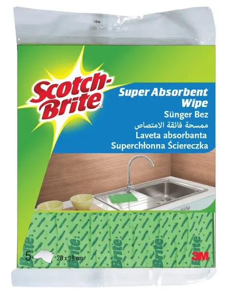 Lavete absorbante 5 buc/set Scotch-Brite Lavete absorbante 5 buc/set Scotch-Brite