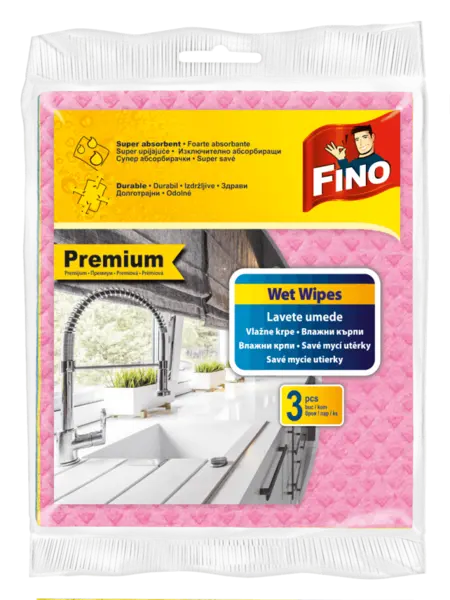Lavete umede Fino Premium 3 bucati/set Lavete umede Fino Premium 3 bucati/set