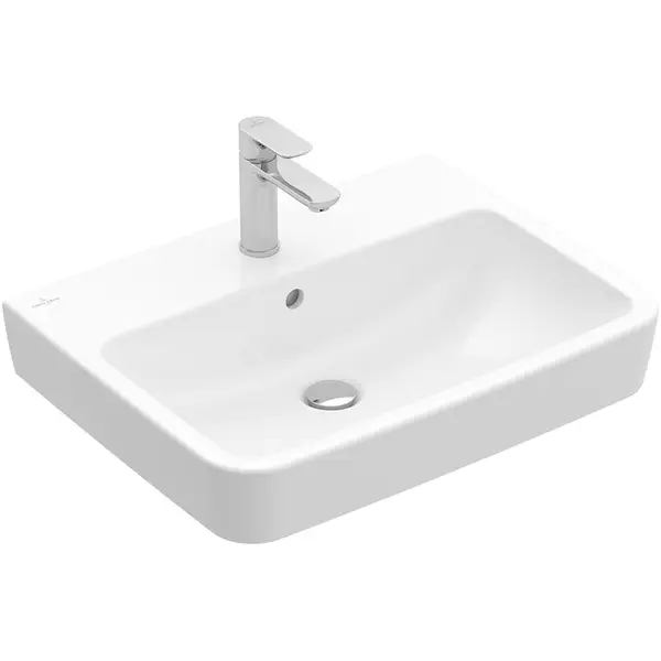 Lavoar baie suspendat alb 65 cm, dreptunghiular, Villeroy Boch O.Novo