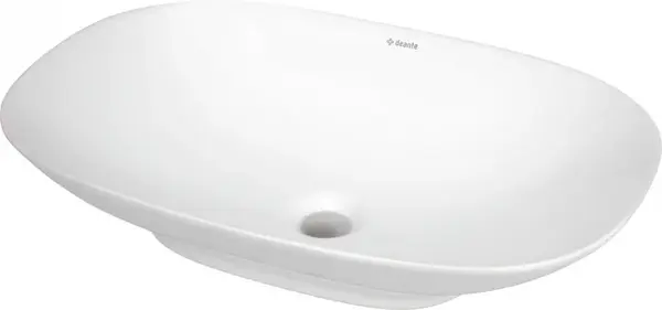 Lavoar ceramic, montare blat, 60x40 cm, alb, Deante Arnika