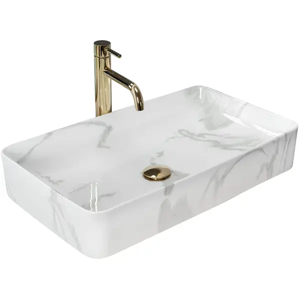 Lavoar Denis marmura ceramica sanitara – 61,5 cm