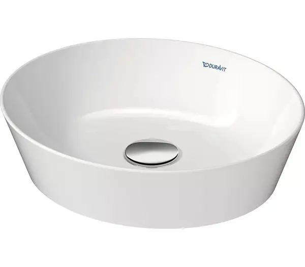 Lavoar Duravit Cape Cod 2328400000, montare pe blat, 40 x 36 cm, DuraCeram, oval, Alb
