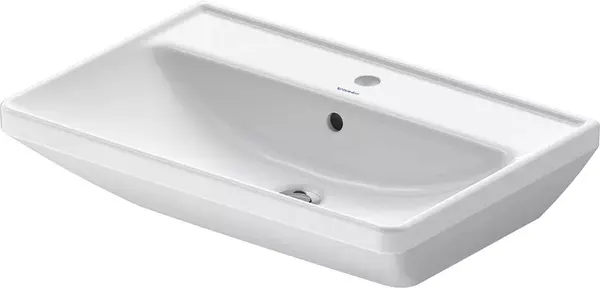 Lavoar Duravit D-Neo 2366650000, montare pe perete, 65 x 44 cm, dreptunghiular, Alb