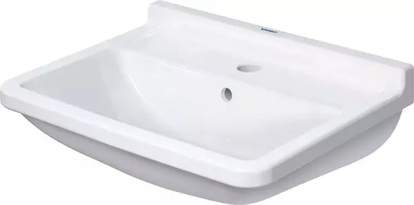 Lavoar Duravit Starck 3 0300600000, montare pe perete, 60 x 45 cm, dreptunghiular, Alb