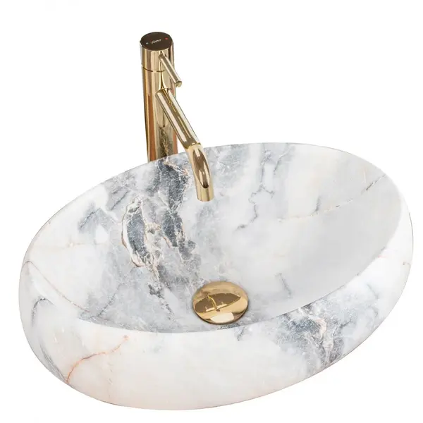 Lavoar Linda granit mat ceramica sanitara - 48,5 cm
