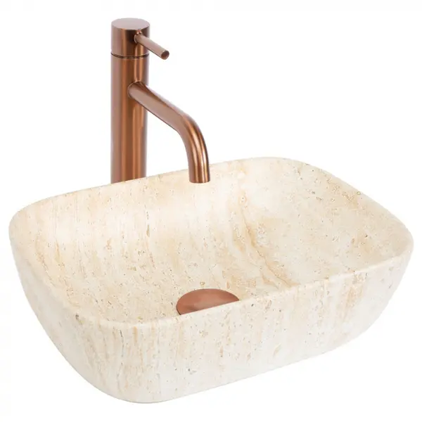 Lavoar pentru blat 36 cm, deptunghiular, Rea Belinda Mini