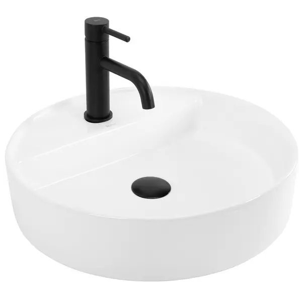Lavoar Ronda alb L45 cm