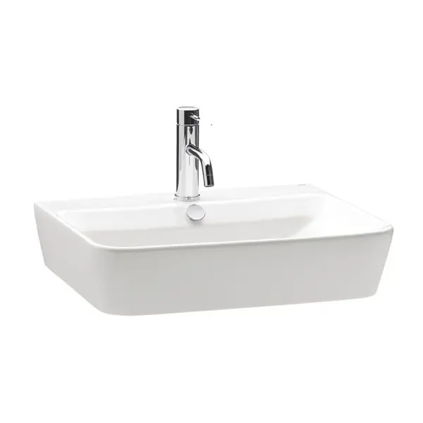 Lavoar suspendat alb 60 cm Gala Emma Square