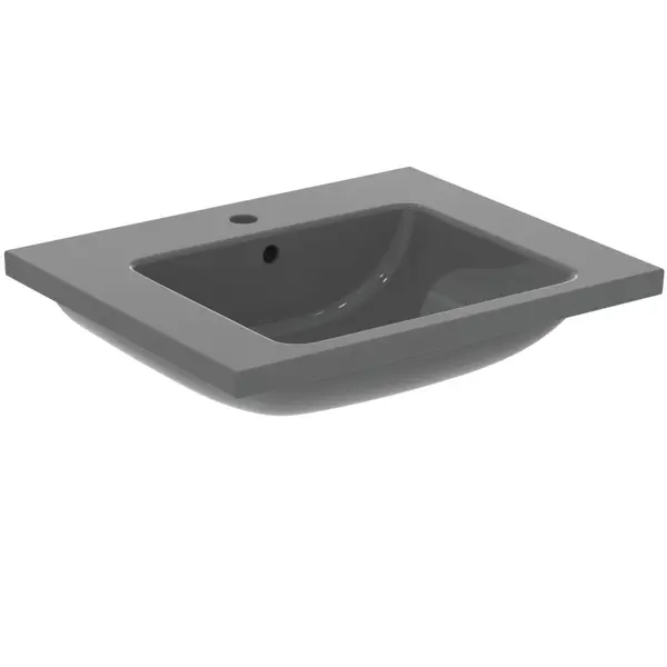 Lavoar suspendat gri lucios 60 cm Ideal Standard i.Life B