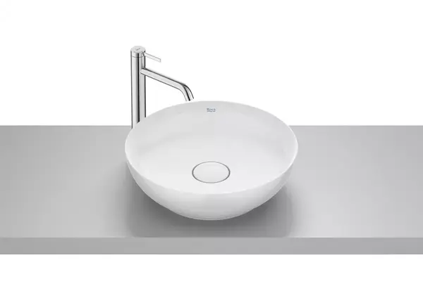 Lavoar tip bol Roca A32787M000, 425 x 425 mm, montare pe blat, Alb