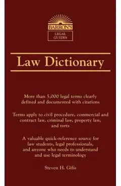 Law Dictionary - Steven H. Gifis