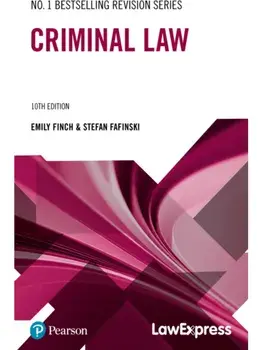 Law Express: Criminal Law. 10 ed, Paperback/Emily Finch
