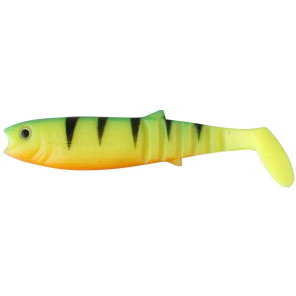LB Cannibal Shad 10cm Firetiger 4buc