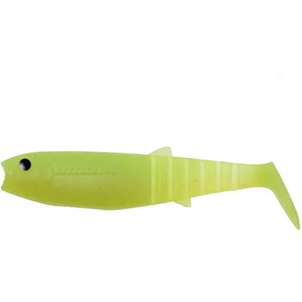 LB Cannibal Shad 6.8cm 3g Chartreuse 5buc