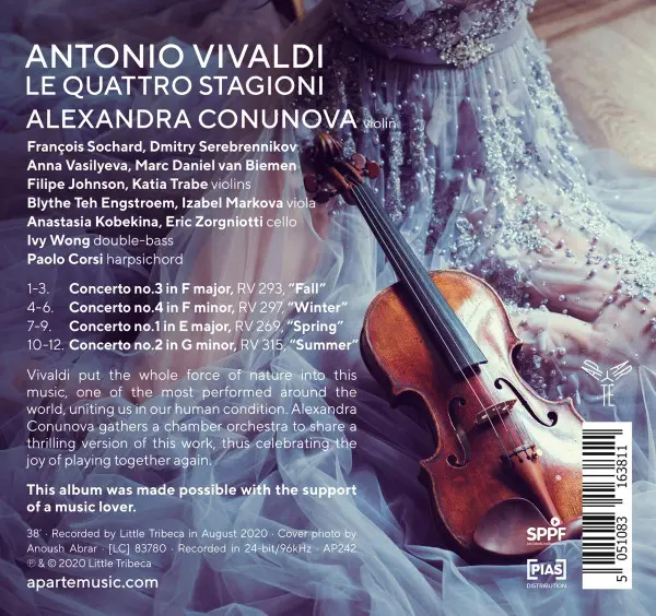 Le Quattro Stagioni | Alexandra Conunova, Antonio Vivaldi
