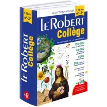 Le Robert College 2024. Monolingual French Dictionary for College Students, Paperback/***