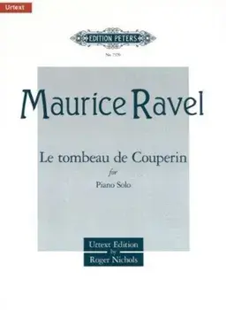 LE TOMBEAU DE COUPERIN, Paperback/MAURICE RAVEL