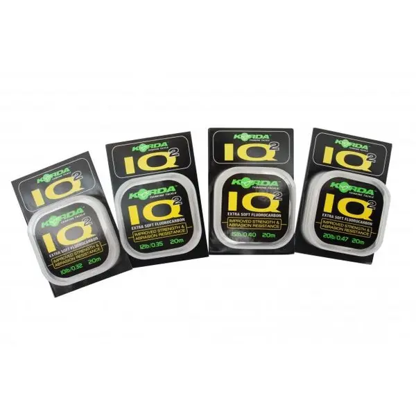 Leader Fluorocarbon IQ Extra Soft 10Lbs 20M