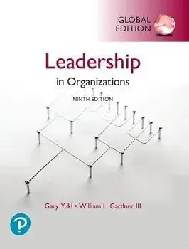 Leadership in Organizations, Global Edition, Paperback/Gary Yukl