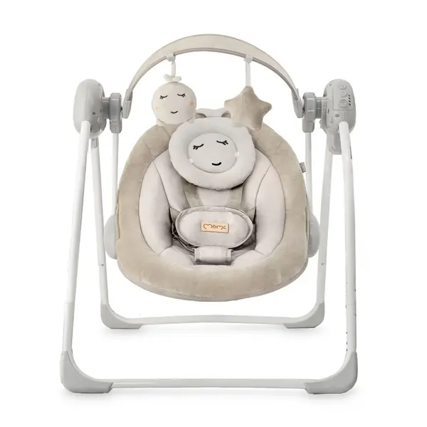 Leagan electric pentru bebelusi Momi Liss Beige