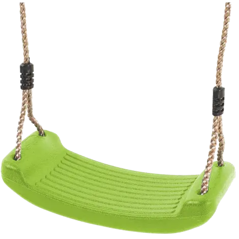 Leagan pentru copii din plastic HDPE rezistent la intemperii verde lime KBT