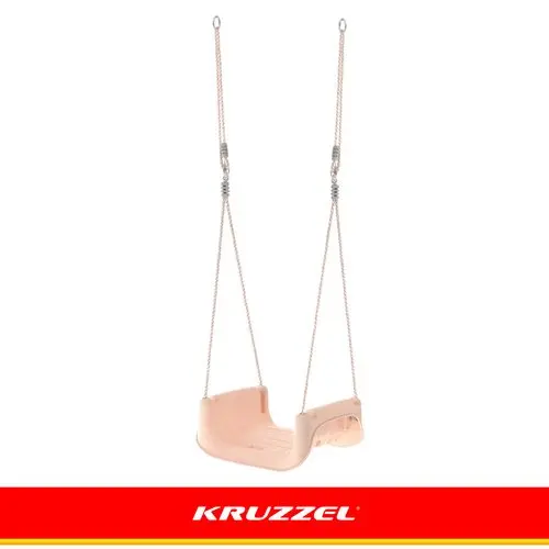 Leagan pentru copii si bebelusi, design evolutiv 3-in-1, centura de siguranta reglabila, franghii reglabile intre 120 si 150 cm, greybeige