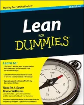 Lean for Dummies, Paperback/Natalie J. Sayer