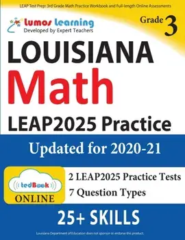 LEAP Test Prep: 3rd Grade Math Practice Workbook and Full-length Online Assessments: LEAP Study Guide, Paperback/Lumos Learning