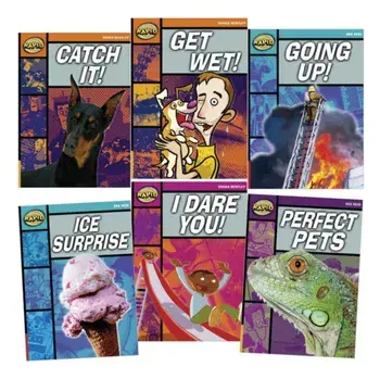 Learn at Home: Rapid Reading Pack 1 for struggling readers in Years 3-6 (6 dyslexia-friendly reading books)/Diana Bentley